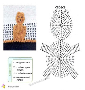 Аппликация мишка-2