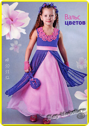 Ажурное платье для девочки Ажурное платье для девочки
