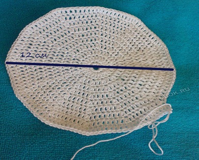 Вязание крючком летней панамки