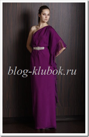 Модные платья в пол