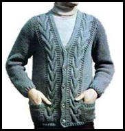 Связать мужской свитер